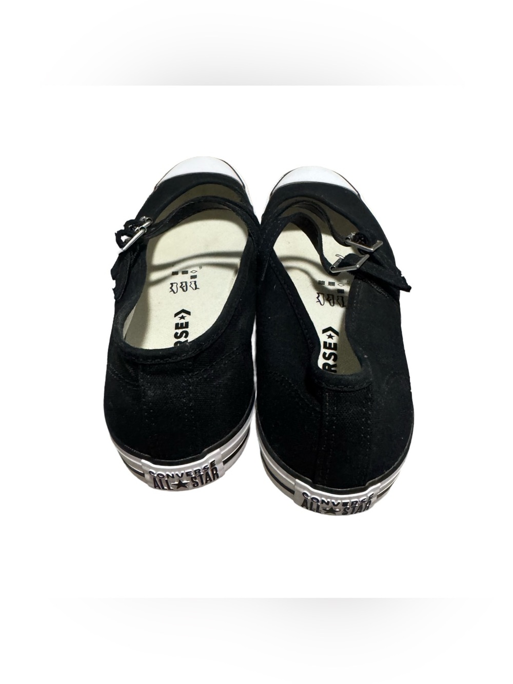 Converse Chuck Taylor All Star Dainty Mary Jane Shoe Women's 9 Black Sneaker - Picture 6 of 7